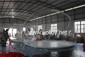 Portable Clear Uppblásanlegur Bubble Bar Dome
