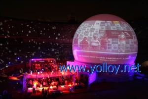 Portable Uppblásanlegur vörpun Planetarium Dome