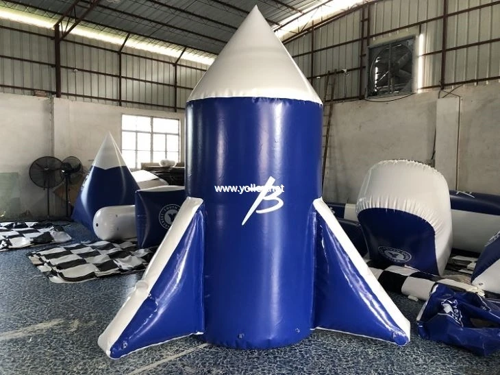 Air Sealed Inflatable Paintball Bunker For Paintball Field