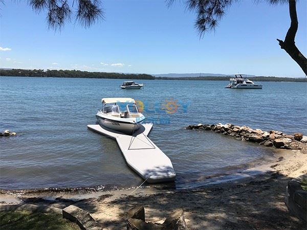 U Pontoon Boat Floating Dock